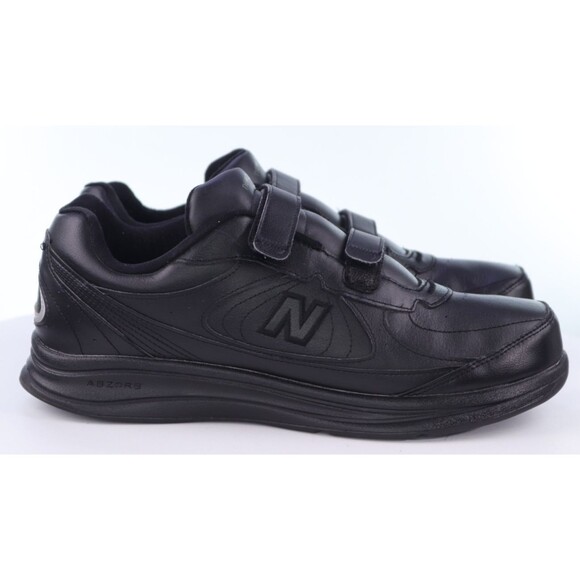 New Balance 577 $160 Men\'s Walking Comfort Shoes Size 12.5 D Leather Black main image 9